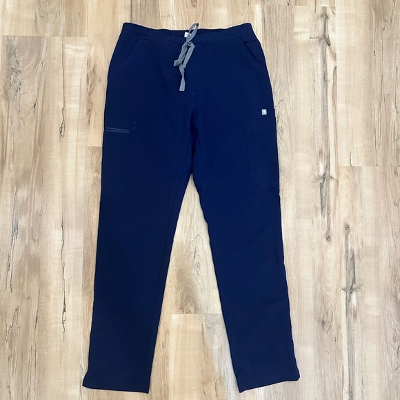 FIGS Yola Scrubs Pants SMALL Navy - Picture 1 of 3